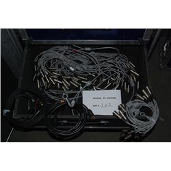 Drawer #4 Assorted XLR "Y"  Adapters (Contents ONLY of Blue Work Flight Case #259)