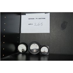 Les Paul - 3 Meters (Lot of 3pcs.) From The Les Paul Estate