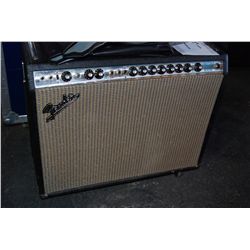 1970's Silver Face Fender Vibrasonic Guitar Amplifier