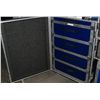 Image 1 : Blue 5 Drawer Work Flight Case (Contents NOT Included)