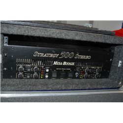 Mesa Boogie Strategy 500 Stereo Guitar Tube Power Amplifier w/4U Rack Case