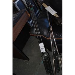 2 Microphone Stands w/ Booms (1 lot)