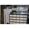 Image 3 : 5 - 20 Slot Metal Parts Bins With Assorted Electronic Repair Parts - Most NOS