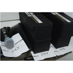 2 - Electrovoice N/D408B Microphones w/Cases