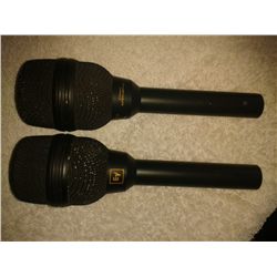 2 - Electrovoice N/D857B Microphones