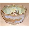 A Wedgwood small octagonal dragon lustre bow