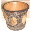 A  Doulton  Lambeth  stoneware  cache  pot,
