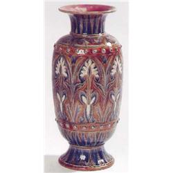 A  DOULTON  LAMBETH  STONEWARE  LARGE  VASE