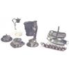 A  Gallia  Metal electroplated pewter set of