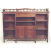 A late Victorian Aesthetic influence walnut