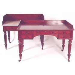 A  GOOD  REGENCY  FIGURED MAHOGANY DRESSING