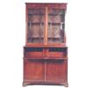 A  GEORGE  III MAHOGANY SECRETAIRE BOOKCASE,