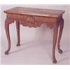 A GEORGE I STYLE GILTWOOD SIDE TABLE, early