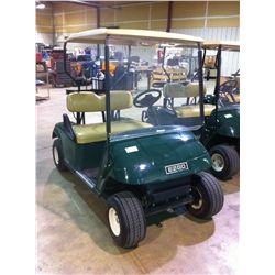 EZ GO GREEN GAS GOLF CART WITH ELECTRIC ASSIST