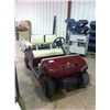 Image 1 : RED CLUB CAR ELECTRIC 4 SEATER GOLF CART WITH