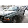 Image 1 : 2000 GREEN DODGE DAKOTA 2 DOOR P/U 259,397KM GAS