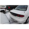 Image 3 : 1999 WHITE PONTIAC SUNFIRE 4 DOOR SDN 118,823KM