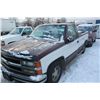 Image 1 : 1996 BURGANDY CHEVROLET SILVERADO 1500 2 DOOR P/U