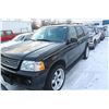 Image 1 : 2004 BLACK FORD EXPLORER XLT 4 DOOR SUV 119,162KM