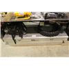 Image 1 : ALUMINUM TRUCK TOOL BOX, MOTORCYCLE TIRE & SADDLE