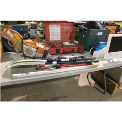 TOOLS, HOCKEY STICKS & PAINTBALL GUNS