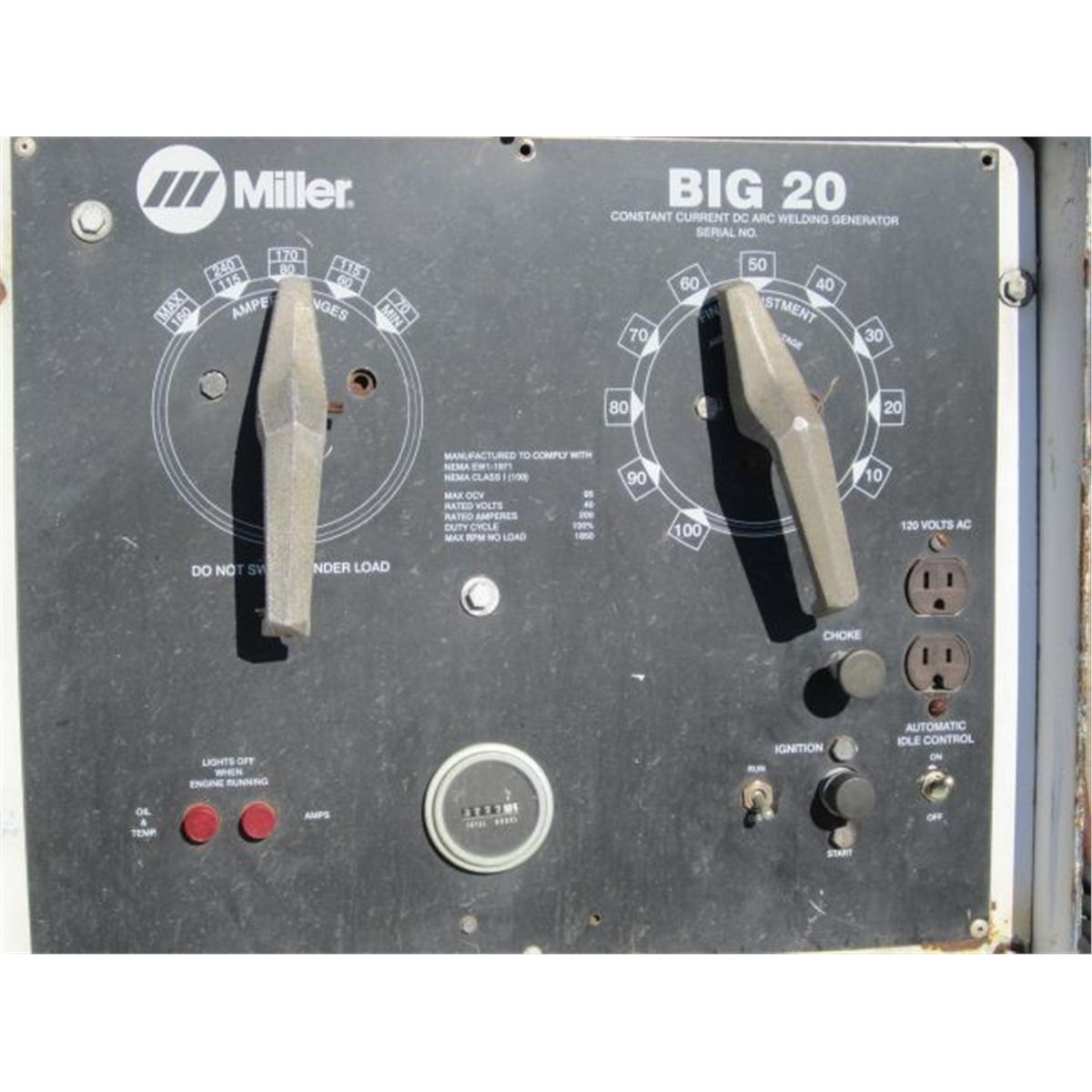 Miller Big 20 DC Arc Welder / Generator