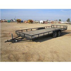 2000 SPCNS T/A Flatbed Utility Trailer