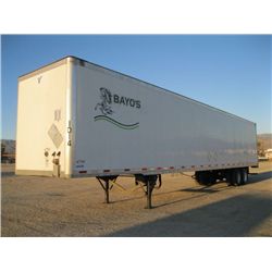 2007 Vanguard 53' T/A Van Trailer