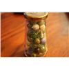 Image 1 : old jars of marbles