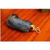 Image 2 : blue rabbit foot key chain