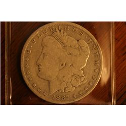 1887-0 morgan dollar