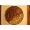 Image 2 : 1884-0 ms63 morgan ngc graded