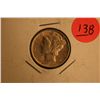 Image 1 : 1944 mercury dime unc