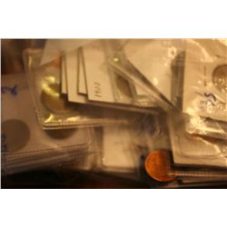 lot of 50 pennies various and bu and good