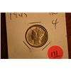 Image 1 : 1945 mercury dime bu