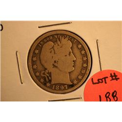 1897-0 barber quarter