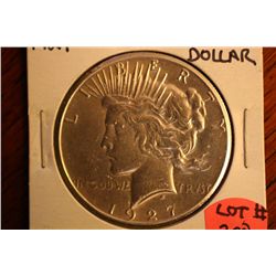 1927 peace dollar