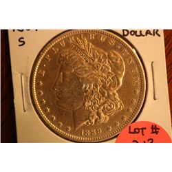 1889-s morgan dollar