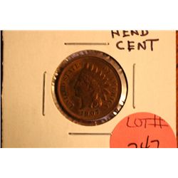 1907 indian cent