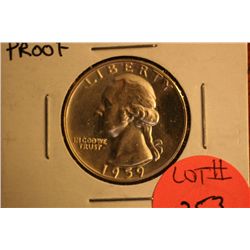 1959 washington proof quarter