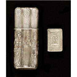 Cigar Case and Match Safe