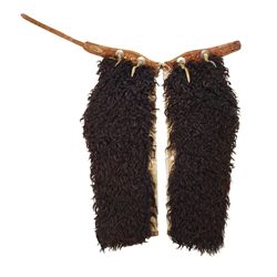 R T Frazier Black Wooly Chaps
