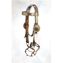 Early Navajo Silver Headstall
