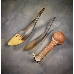 Northern Plains Rattle & Horn Spoons