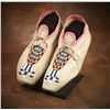 Image 1 : Two Guns White Calf Beaded Moccasins