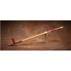 Sioux Quilled Pipe