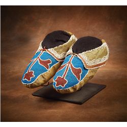 Delaware Beaded Moccasins