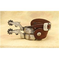 R F Ford Pistol Shank Spurs