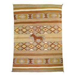 Pictorial Navajo Rug