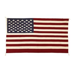 Navajo American Flag Rug